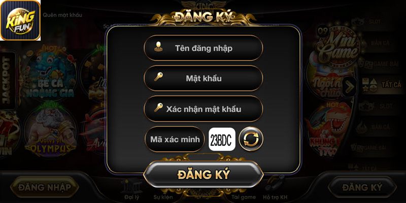 Các thao tác quan trọng khi thực hiện đăng ký